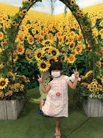【トリアス久山店】トリアスにひまわりパークができました🌻😊