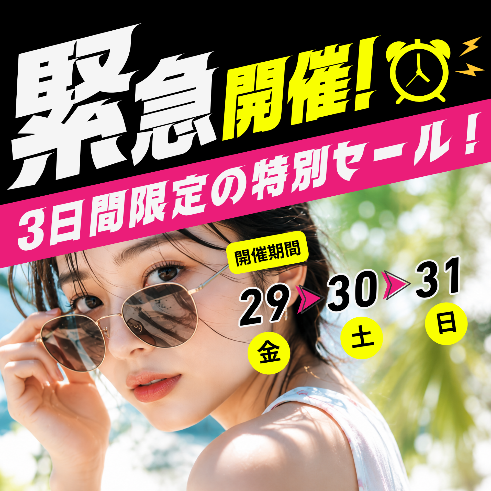 佐賀店＊３日間限定！緊急ＳＡＬＥ😎🚨