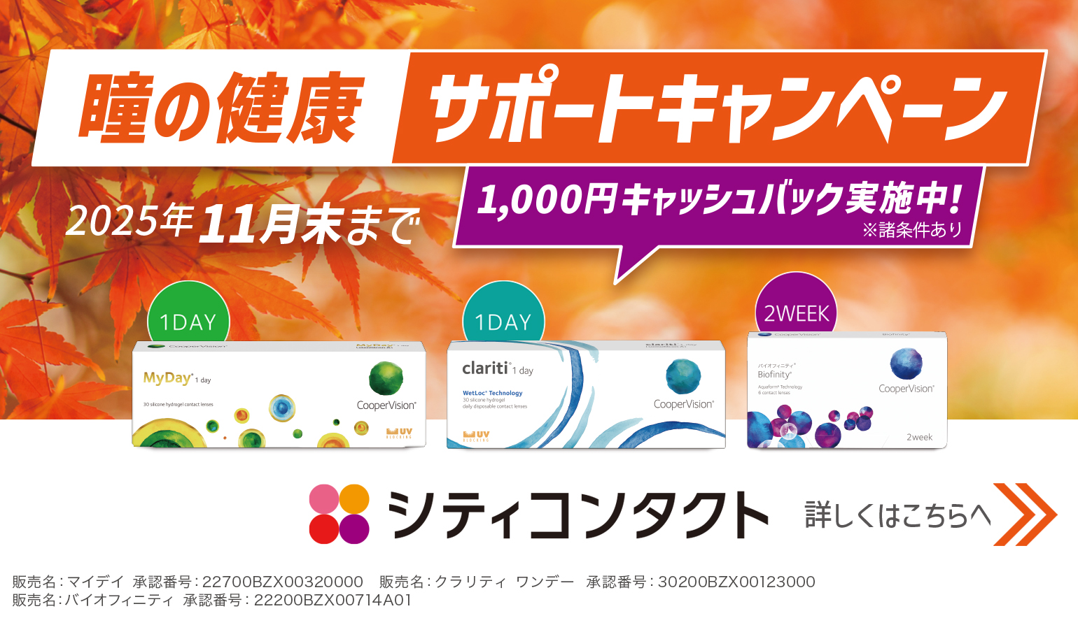 瞳の健康サポートキャンペーン