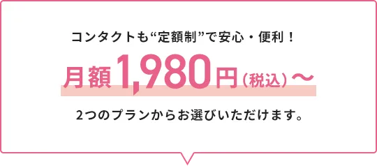 月額1,980円（税込）～